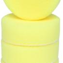Kunststoffpad gelb, Ø 85,0mm, 5er Pack