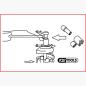 Preview: Spezial Stoßdämpfer-Gegenhalter-Werkzeug-Satz für Volvo, 2-tlg