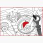 Preview: Motoreinstell-Werkzeug-Satz für VAG, 6-tlg