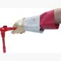 Preview: Elektriker-Schutzhandschuh mit Schutzisolierung, Größe 10, Stärke 1, Klasse0, rot