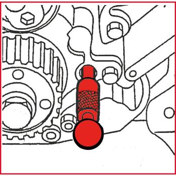 Motoreinstell-Werkzeug-Satz für Fiat / Iveco, 5-tlg