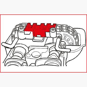 Motoreinstell-Werkzeug-Satz für Chrysler / Mercedes, 6-tlg