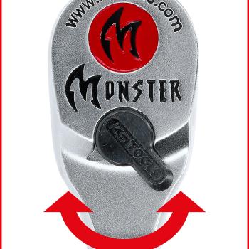 1/4" Monster Bit-Umschaltknarre, 115mm