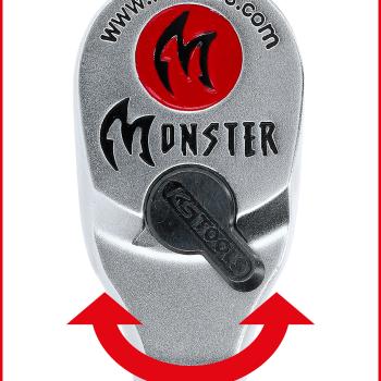1/4" Monster Umschaltknarre, 80 Zahn