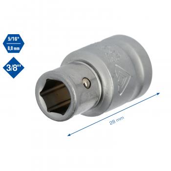 3/8" Bit-Adapter auf 5/16"