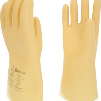 Elektriker-Schutzhandschuh mit Schutzisolierung, Größe 12, Klasse 1, weiß