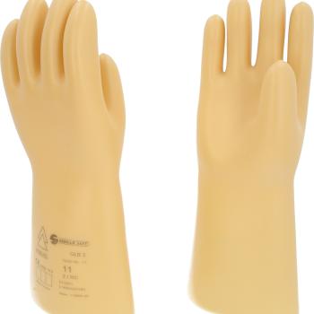 Elektriker-Schutzhandschuh mit Schutzisolierung, Größe 11, Klasse 2, weiß