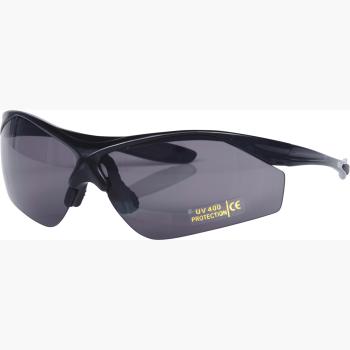 Schutzbrille-schwarz, sportliches Design