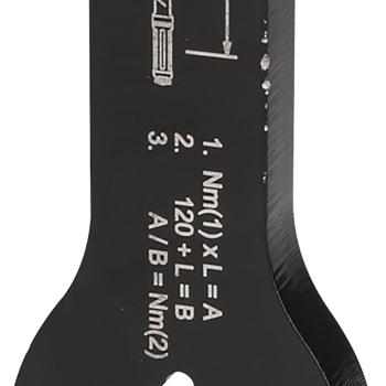 3/4" Schlag-Sechskant-Schlüssel mit 2 Schlagflächen, 30mm