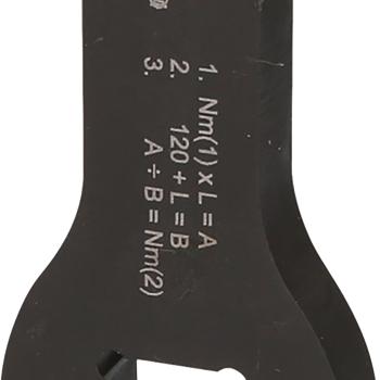 3/4" Schlag-Torx-E-Schlüssel mit 2 Schlagflächen, E20