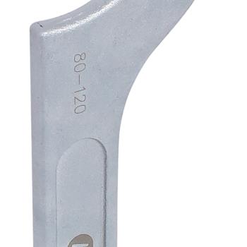 Gelenk-Hakenschlüssel mit Zapfen, 80-120mm