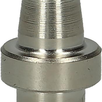 Metall-Stecknippel mit Schlauchtülle, Ø 10mm, 58,5mm