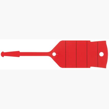 Schlüsselanhänger mit Schlaufe, rot, 500 Stück