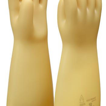 Elektriker-Schutzhandschuh mit Schutzisolierung, Größe 11, Klasse 3, weiß