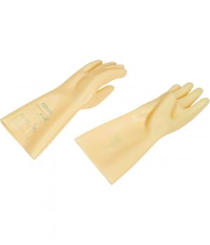 KS TOOLS - Elektriker-Schutzhandschuh mit Schutzisolierung, Größe 10, Stärke 1, weiß