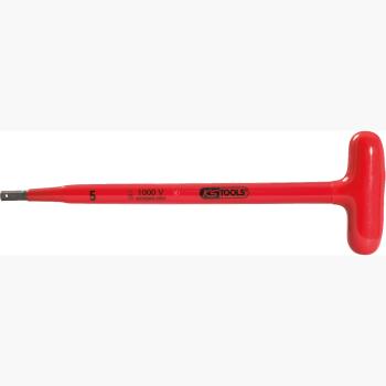 T-Griff-Innensechskant-Stiftschlüssel mit Schutzisolierung, 5x200mm