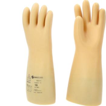 Elektriker-Schutzhandschuh mit Schutzisolierung, Größe 10, Klasse 4, weiß