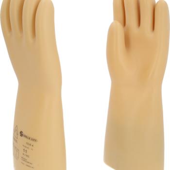Elektriker-Schutzhandschuh mit Schutzisolierung, Größe 11, Klasse 4, weiß