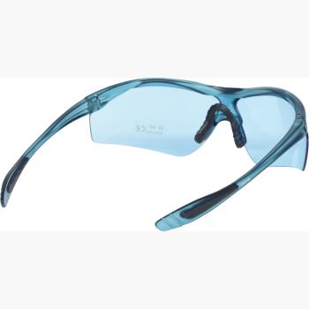 Schutzbrille-blau, sportliches Design