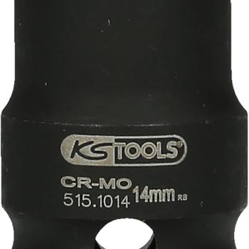 1/2" Sechskant-Kraft-Stecknuss, kurz, 14mm