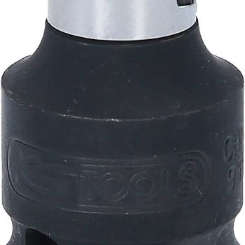 3/8" Kraft-Bit-Adapter-Stecknuss, für Bits 1/4"