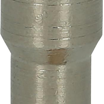 Metall-Stecknippel mit Schlauchtülle, Ø 10mm, 45mm