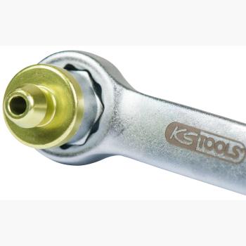 Bremsen-Entlüftungsschlüssel, extra kurz, 7 mm, grün