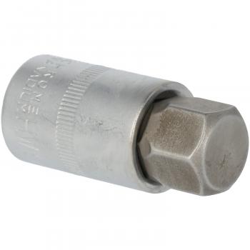 1/2" Innensechskant Bit-Stecknuss, 55 mm lang, 19 mm