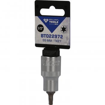 1/2" Torx-Bit-Stecknuss, 55 mm lang, T27