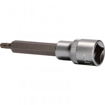 1/2" Torx-Bit-Stecknuss, 100 mm lang, T27