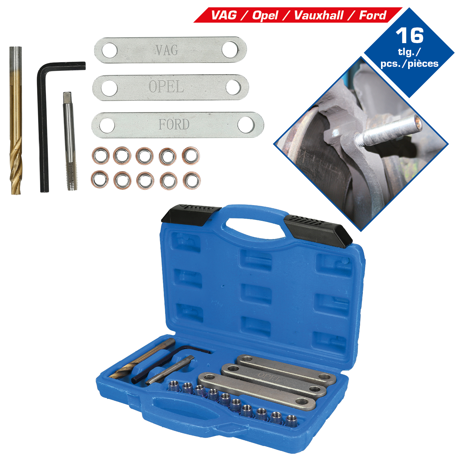 Werkzeuge24 - KS Tools Premiumwerkzeuge - Reparatursatz für
