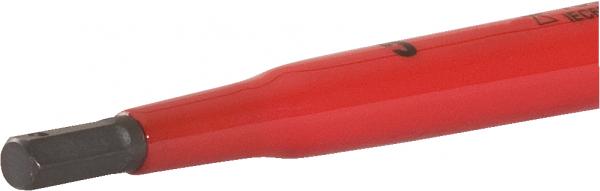 T-Griff-Innensechskant-Stiftschlüssel mit Schutzisolierung, 3x115mm