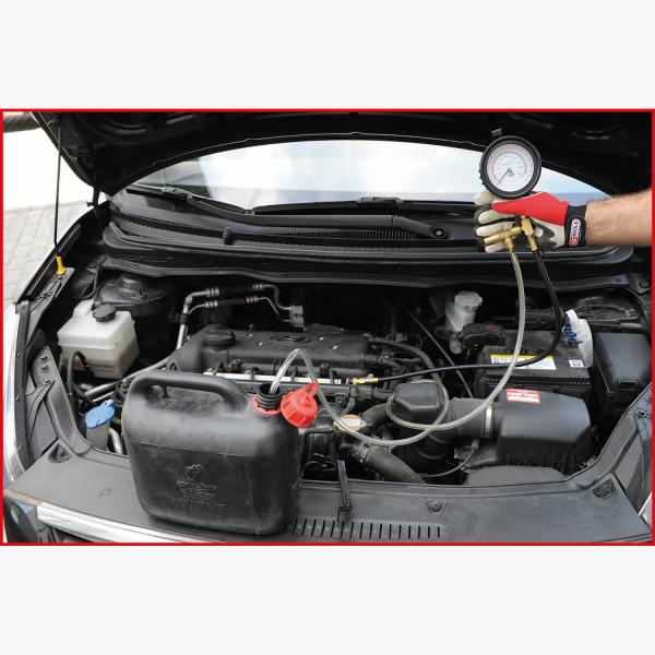 Master Kraftstoff-Einspritzsystem-Druckprüfgerät-Satz für Ottomotoren, 42-tlg