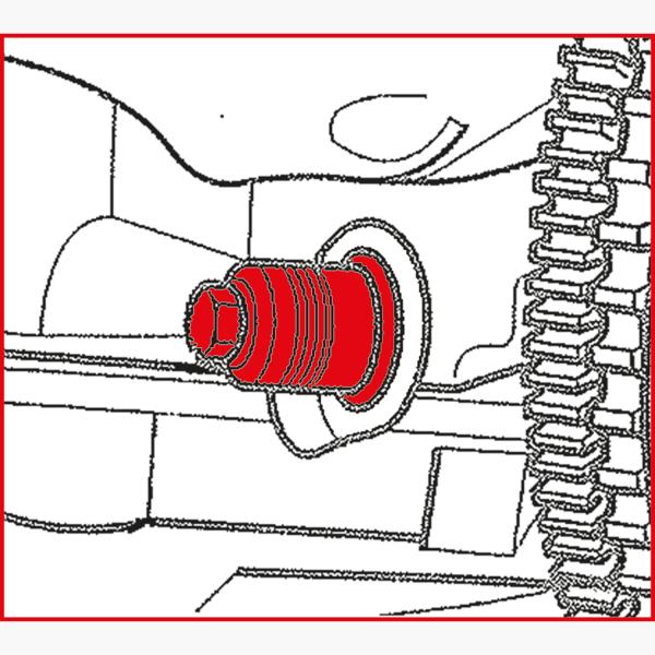 Motoreinstell-Werkzeug-Satz für VAG, 5-tlg Audi A4+A6
