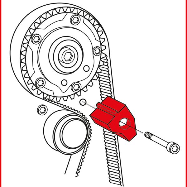 Motoreinstell-Werkzeug-Satz für Alfa Romeo / Fiat / Lancia, 10-tlg