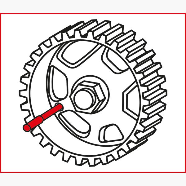 Motoreinstell-Werkzeug-Satz für PSA, 8-tlg