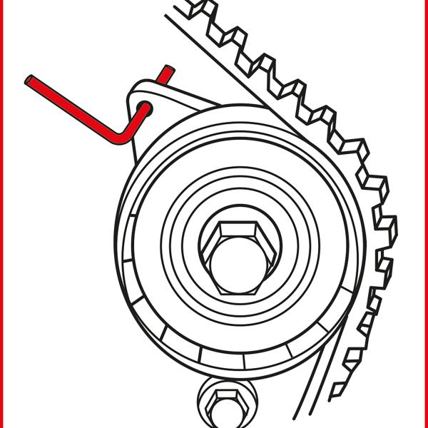 Motoreinstell-Werkzeug-Satz für Ford / Volvo, 4-tlg