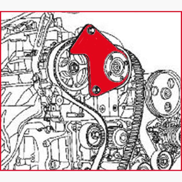 Motoreinstell-Werkzeug-Satz für Renault, 18-tlg