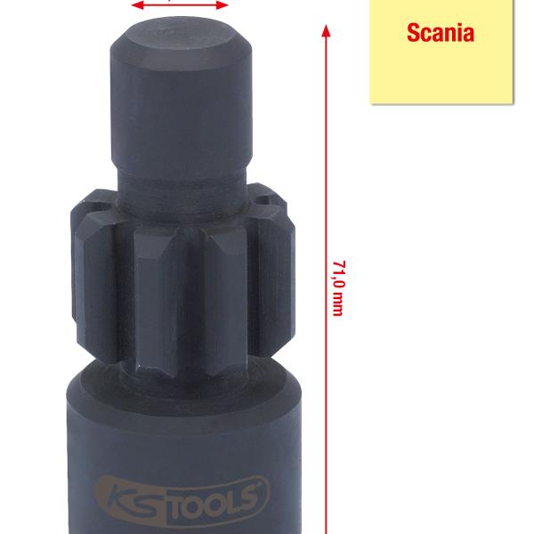 1/2" Motor-Durchdrehvorrichtung für Scania