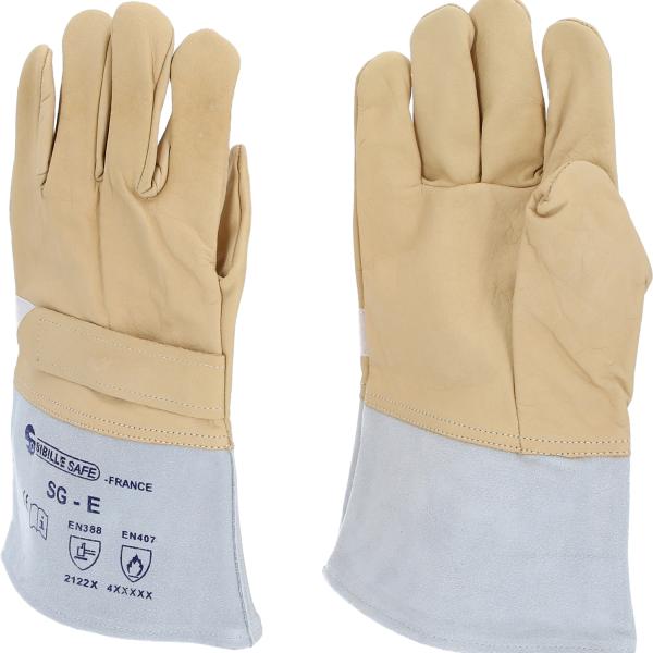 Überzieh-Handschuh für Elektriker-Schutzhandschuh, Größe 12