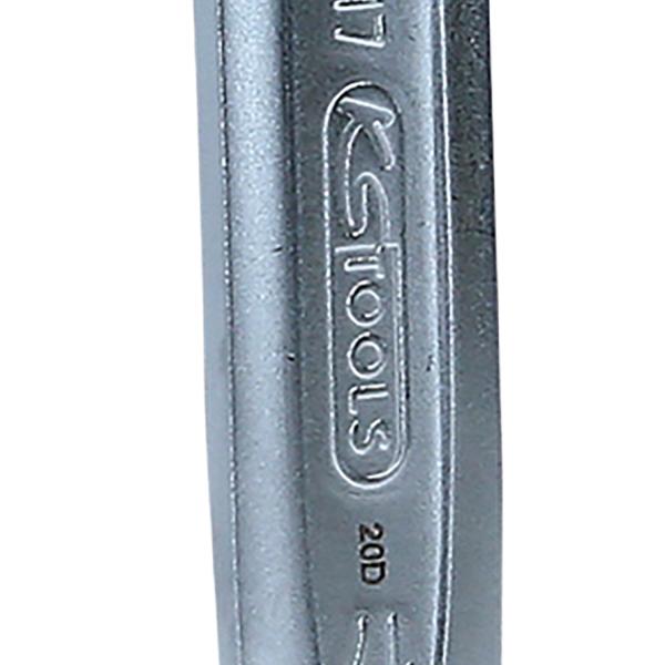 GEARplus Gelenk-Ratschenringmaulschlüssel feststellbar, 17mm