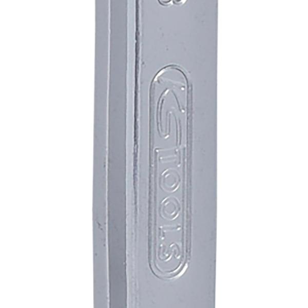 CHROMEplus Offener Doppel-Ringschlüssel, abgewinkelt, 12x13mm