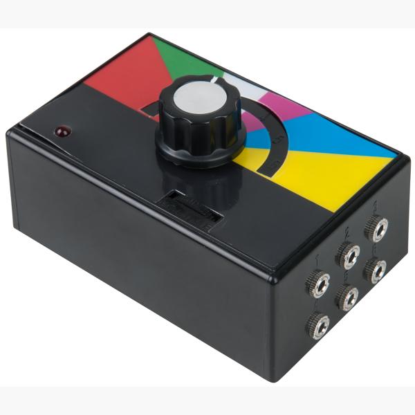 Verstärkerbox mit Farbwahlschalter