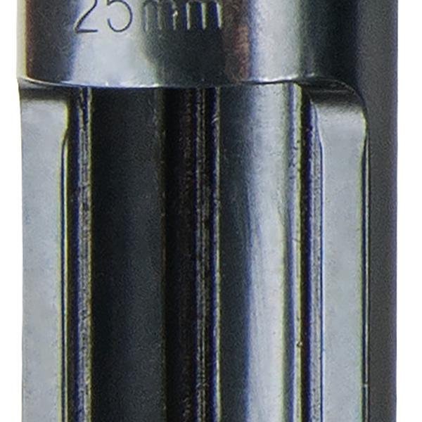 1/2" Injektor-Stecknuss, 25,0 mm, L=100mm