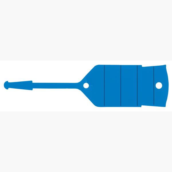 Schlüsselanhänger mit Schlaufe, blau, 500 Stück