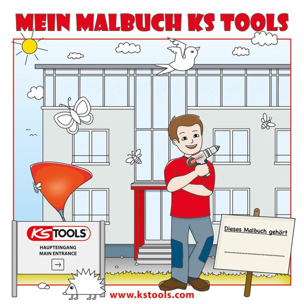 Werkzeuge-Malbuch für Kinder