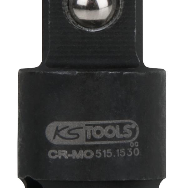 1/4" Kraft-Stecknuss-Adapter, 1/4"F x 3/8"M