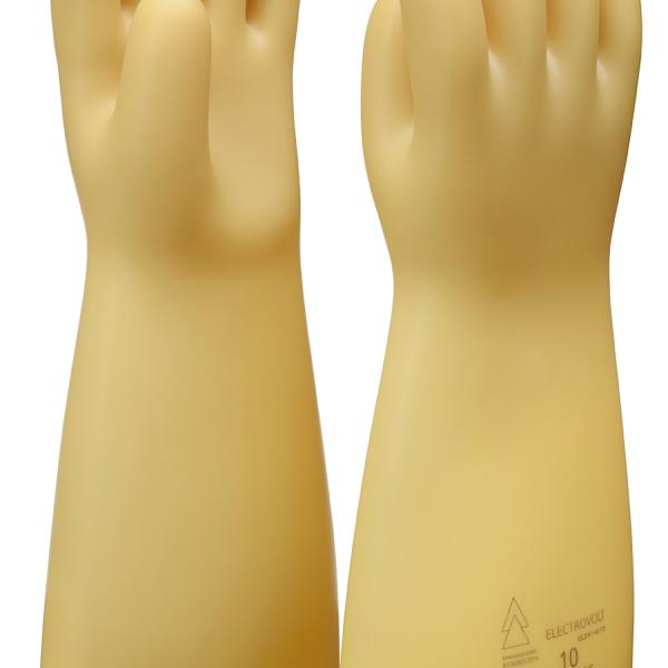 Elektriker-Schutzhandschuh mit Schutzisolierung, Größe 12, Klasse 4, weiß