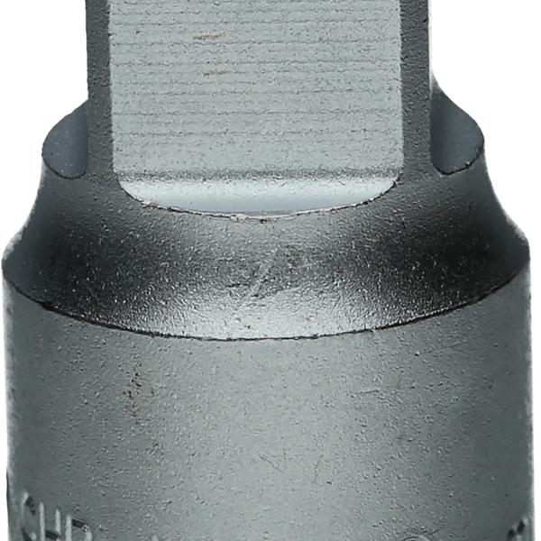 3/8" Öldienst-Bit-Stecknuss für Innenvierkant-Schrauben, 12 mm