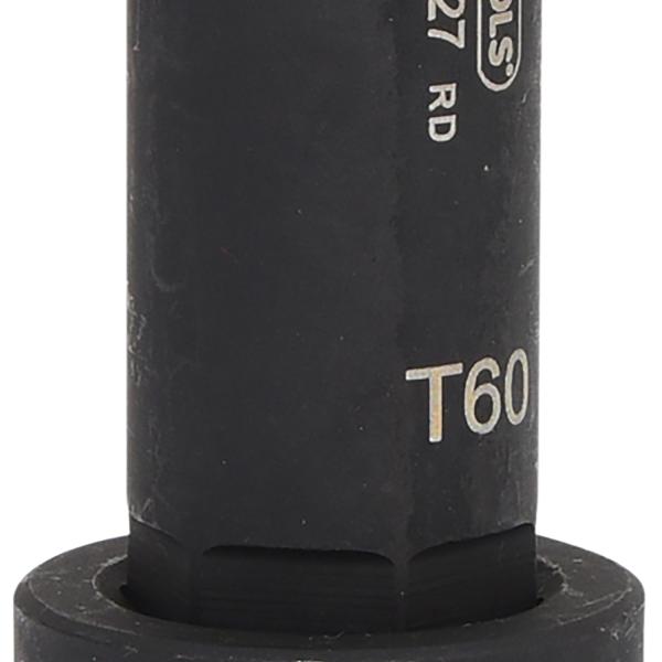 3/4" Kraft-Bit-Stecknuss Torx, lang, T60